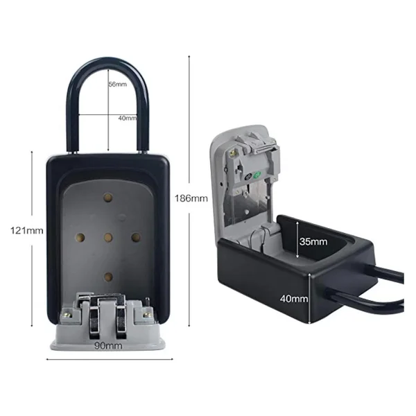 Insafe Isc802key Gri Şifreli Anahtar Kutusu - Görsel 4