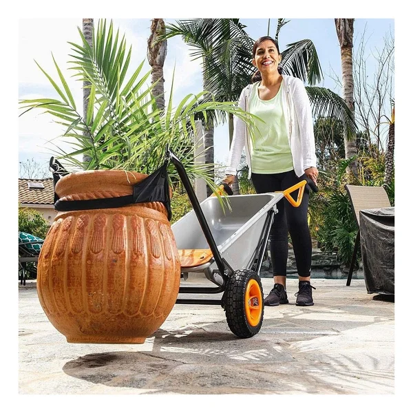 Worx Wg050 100 Lt Çok Amaçlı El Arabası - Görsel 6