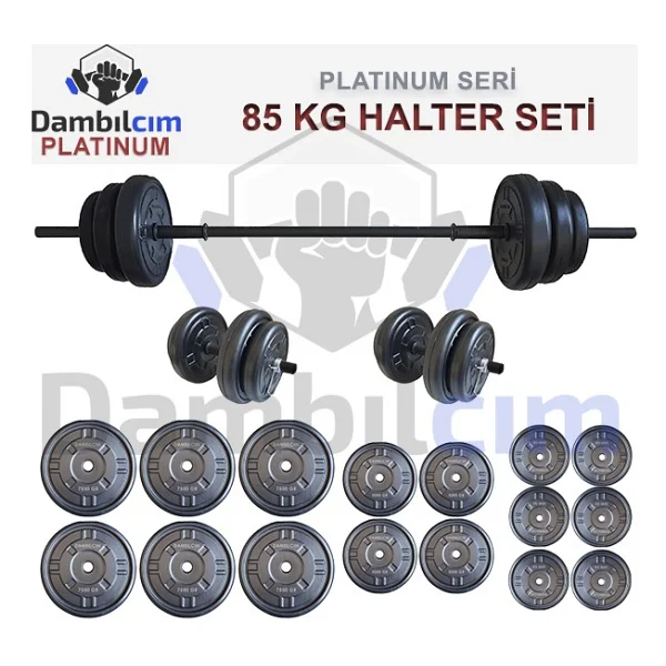 Dambılcım Platinum 85 Kg Dambıl Seti - Görsel 2