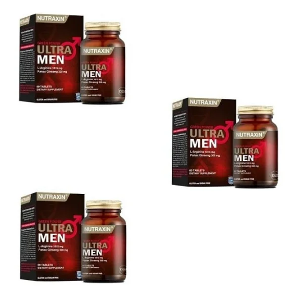 Nutraxin Ultra Men 60 Tablet 3'lü - Görsel 2