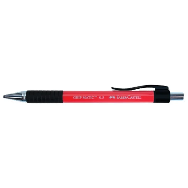 Faber-Castell Grip Matic 1318 Kırmızı 0.5 Mm Versatil Uçlu Kalem - Görsel 3