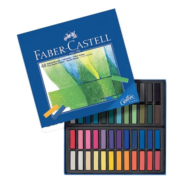 Faber-Castell Creative Studio Soft Mini 48'li Toz Pastel Boya - Görsel 3