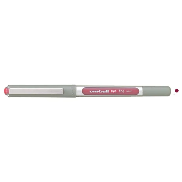 Uni-Ball Ub-157 0.7 Mm Bordo Roller Kalem - Görsel 2