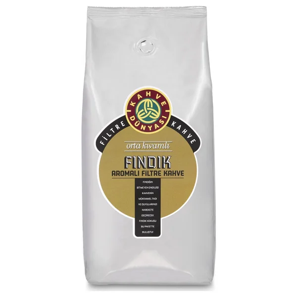 Kahve Dünyası Fındık Aromalı Çekirdek Kahve 1 Kg - Görsel 2