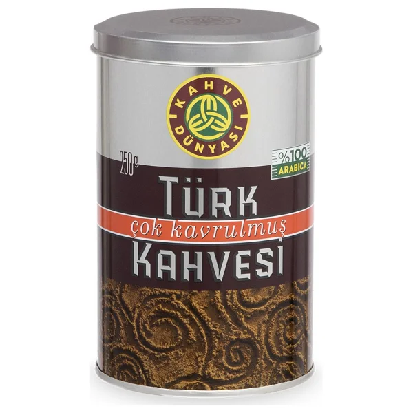 Kahve Dünyası Çok Kavrulmuş Türk Kahvesi 250 gr - Görsel 5