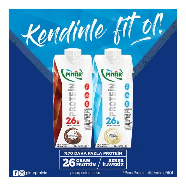 Pınar Protein 500 Ml Süt - Görsel 2