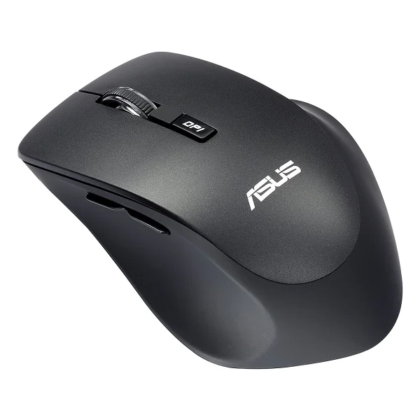 Asus Wt425 Siyah Ergonomik Sessiz Optik Kablosuz Mouse - Görsel 2