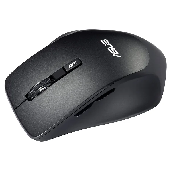 Asus Wt425 Siyah Ergonomik Sessiz Optik Kablosuz Mouse - Görsel 3