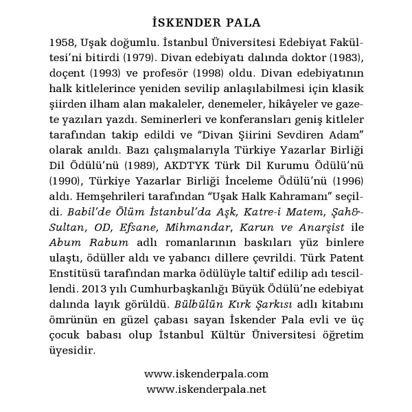 İki Dirhem Bir Çekirdek - İskender Pala - Görsel 2