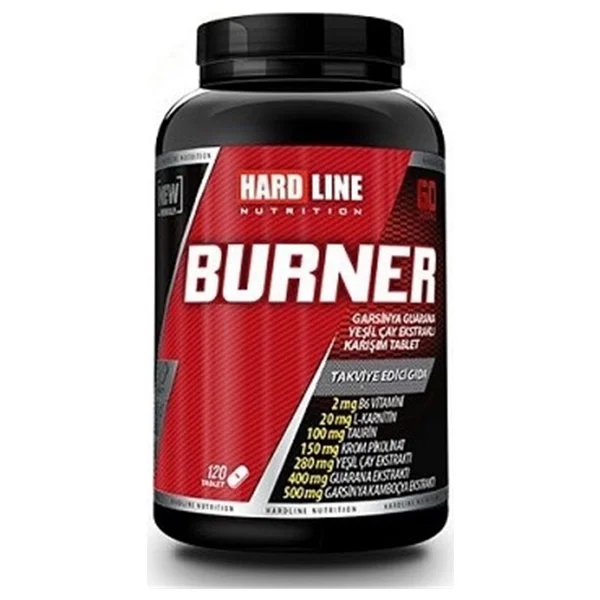 Hardline Nutrition Burner 120 Tablet - Görsel 7