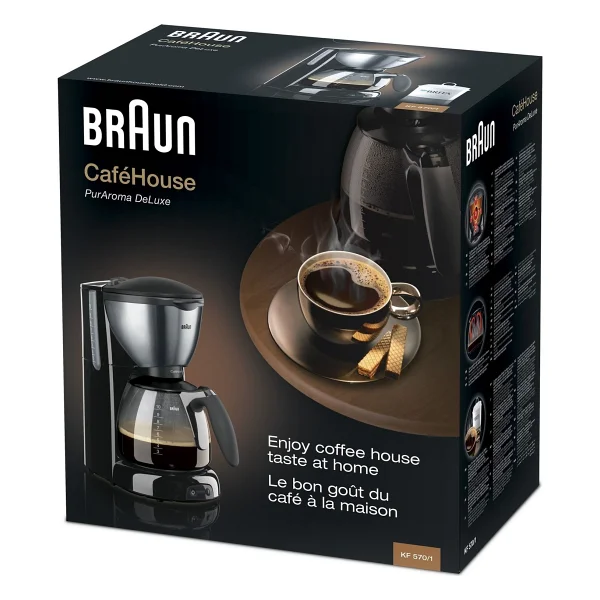 Braun Kf570 Cafhouse Pure Aromadeluxe Filtre Kahve Makinesi - Görsel 3