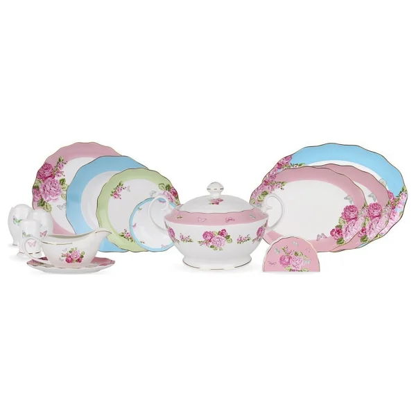 Royal Victoria Gl14-274d 62 Parça 12 Kişilik Yemek Takımı - Görsel 2