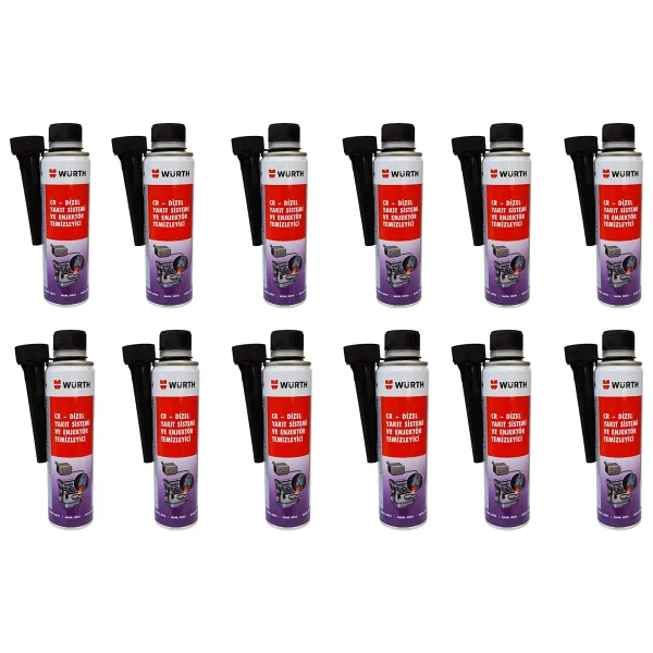 Würth 300 Ml 12'li Dizel Enjektör Temizleyici - Görsel 2