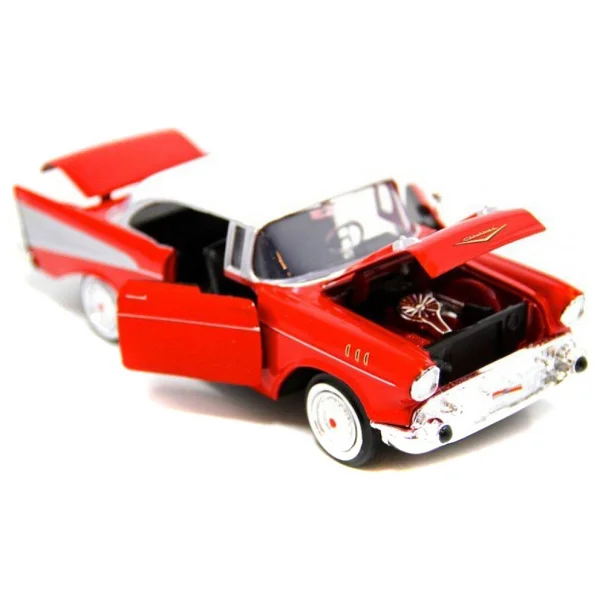 Vardem 1:24 73228ac 1957 Chevy Bel Air 12 Model Araba - Görsel 3