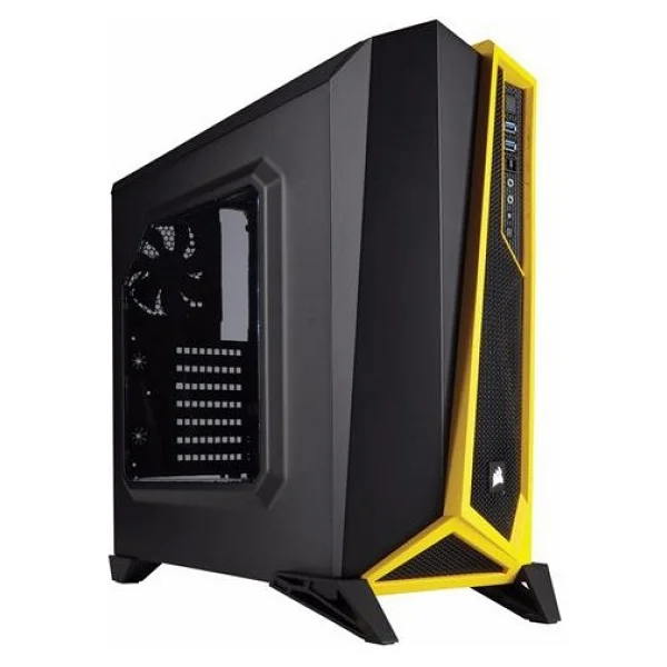 Corsair Carbide Spec-Alpha Cc-9011094-Ww Fanlı Sarı Atx Oyuncu Kasası