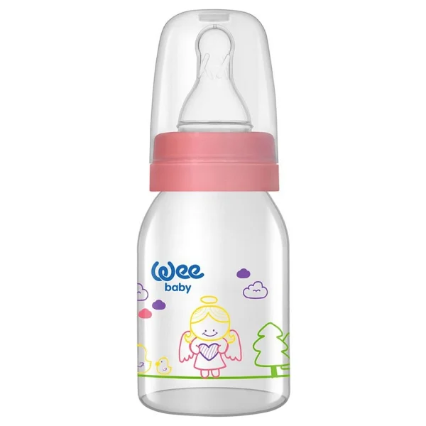 Wee Baby 877 Klasik Cam Biberon 125 Ml Pembe - Görsel 4