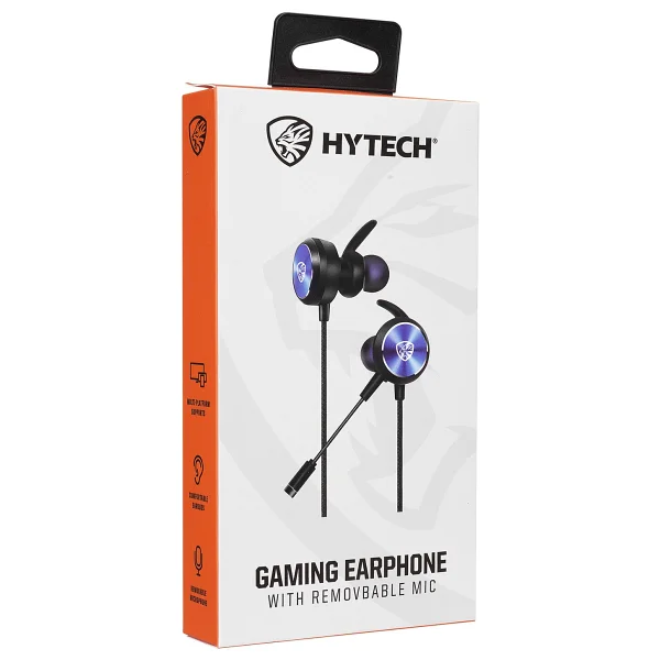 Hytech Hy-Gk3 Mavi Kablolu Mikrofonlu Kulak İçi Oyuncu Kulaklığı - Görsel 3