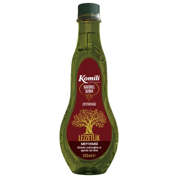 Komili Lezzetlik Meyvemsi Natürel Sızma Zeytinyağı 250 Ml - Görsel 4