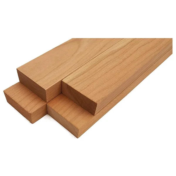 Ecs Ahşap Kiraz Çıta Taslak Tahta Blok Planyalı Kereste - 4x4 Cm Uzunluk: 100 Cm - Görsel 2