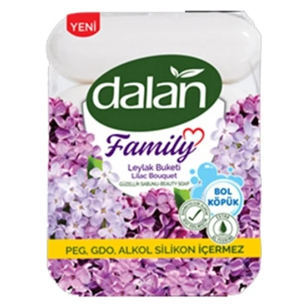 Dalan Family Leylak Buketi 4x75 Gr Güzellik Sabunu - Görsel 2