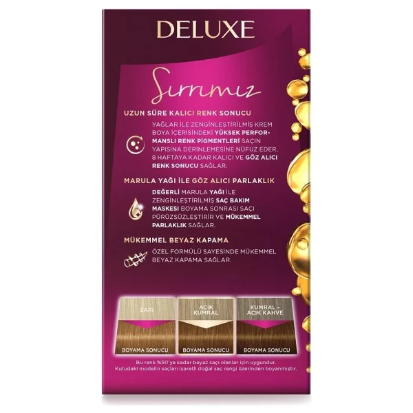 Palette Deluxe 7.554 Altın Karamel Saç Boyası - Görsel 4