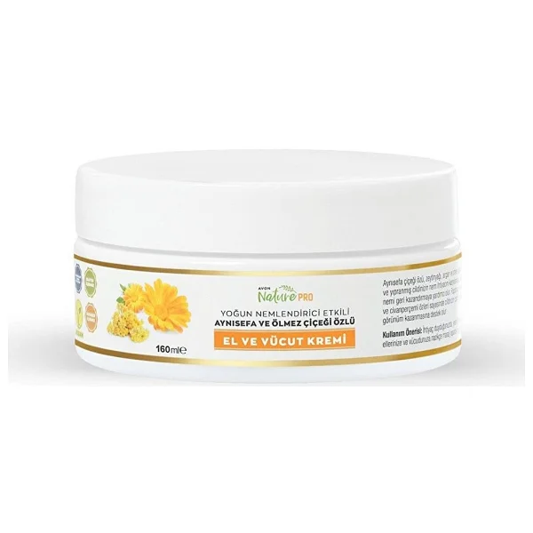 Avon Naturepro Aynısefa Ve Ölmez Çiçeği Özlü El Ve Vücut Kremi 160 Ml - Görsel 6