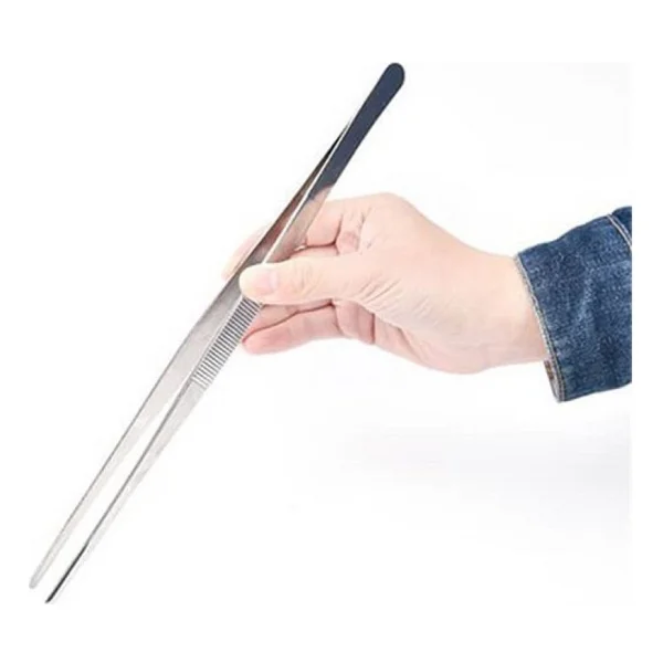 Evefix Profesyonel Şef Cımbızı Paslanmaz Çelik Büyük Boy 30 Cm Mutfak Gereçleri İçin İnovatif Tasarım - Görsel 3