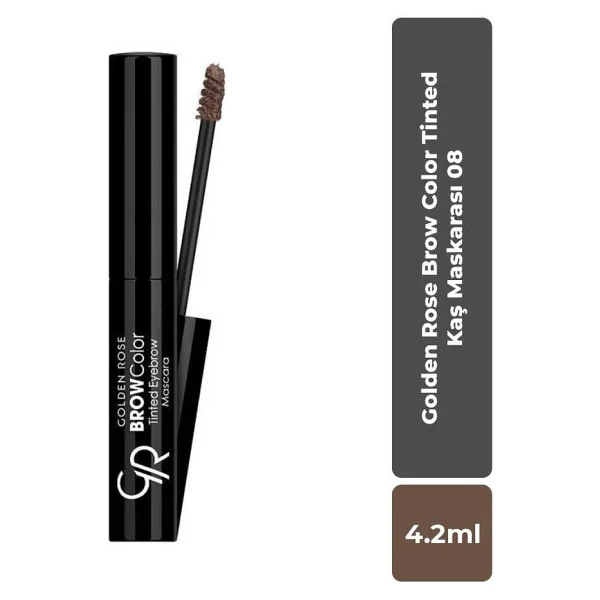 Golden Rose Brow Color Tinted Eyebrow 008 Kaş Maskarası - Görsel 5