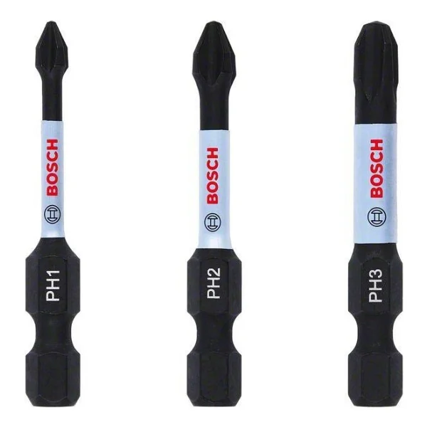 Bosch Impactc Yıldız Bits Ucu Ph1/2/3 50mm 3'lü 2608522491 - Görsel 4