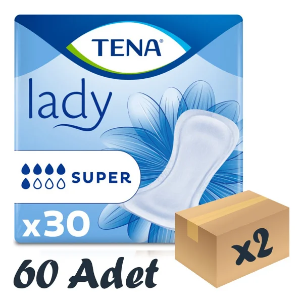 Tena Lady Süper 5 Damla 30'lu 2 Adet Kadın Mesane Pedi - Görsel 5