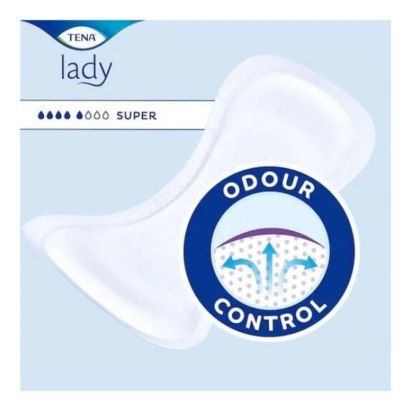Tena Lady Süper 5 Damla 30'lu 2 Adet Kadın Mesane Pedi - Görsel 3
