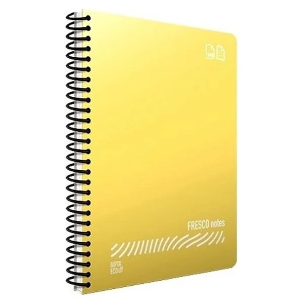 Gıpta Fresco Spiralli A4 60 Yaprak Kareli Defter - Görsel 2