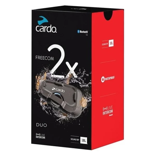Cardo Freecom 2x İkili Paket Bluetooth Intercom - Görsel 7