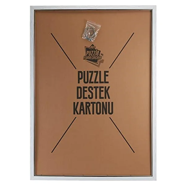 Art Puzzle Çerçevesi 2000'lık Beyaz Çerçeve Puzzle - Görsel 2