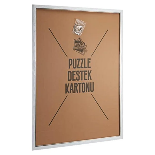 Art Puzzle Çerçevesi 2000'lık Beyaz Çerçeve Puzzle - Görsel 3