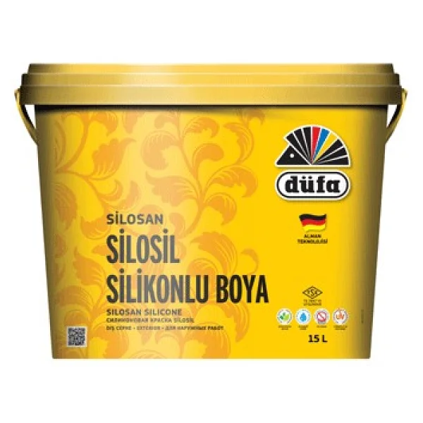 Düfa Silosil Silikonlu 15 Lt Dış Cephe Boyası - Görsel 2