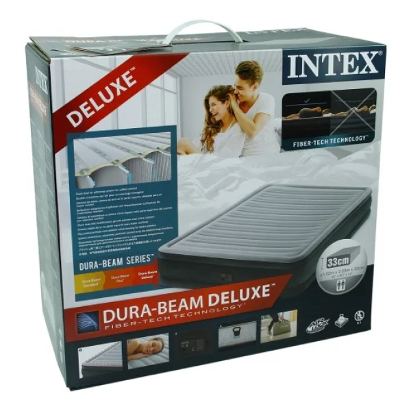 Intex 67770 Kadife Elektrikli Şişme Yatak - Görsel 2