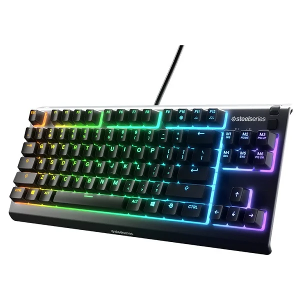 Steelseries Apex 3 Tkl Mor RGB Kablolu Oyuncu Klavyesi - Görsel 8