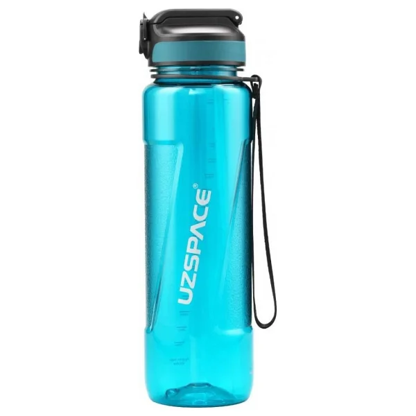 Uzspace 6057 Turkuaz 1000 Ml Tritan Pipetli Matara - Görsel 2