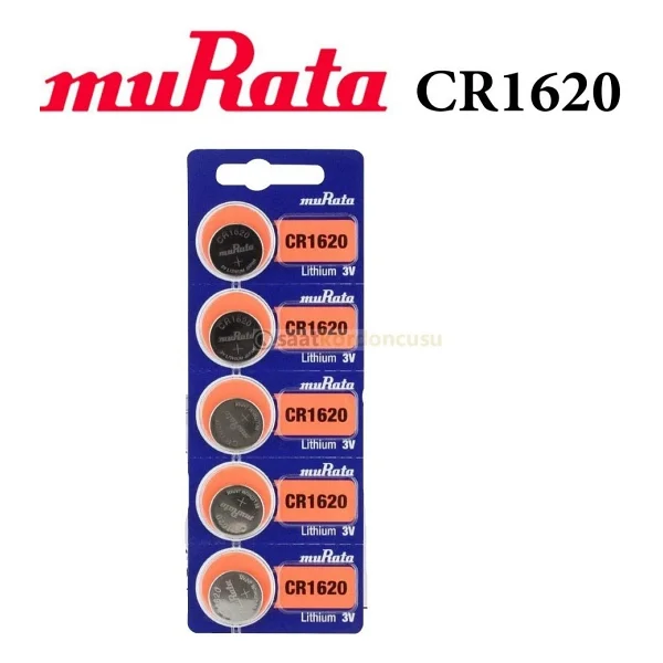 Murata Cr1620 Saat Ve Cihaz Için Orjinal Pil - Görsel 3