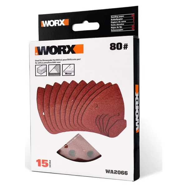 Worx Wa2066 140 X 90mm 15 Adet Cırtlı Universal Mouse Zımpara Kağıdı - Görsel 5