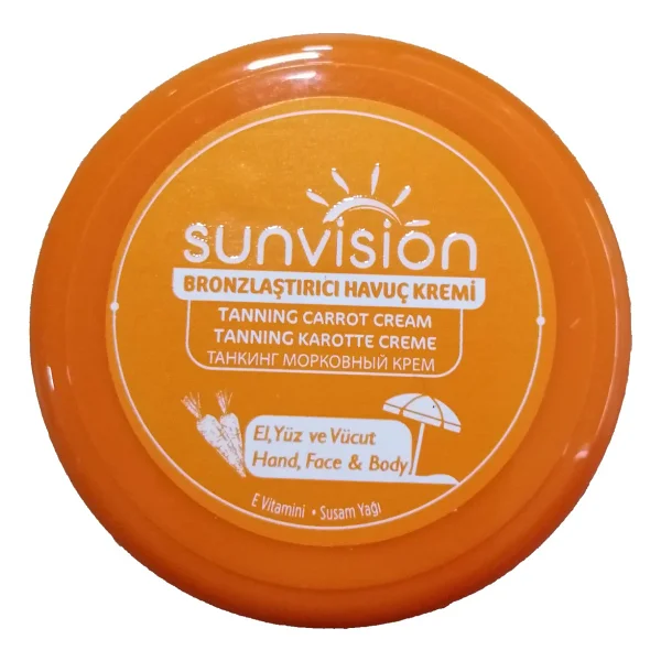 Sunvision Bronzlaştırıcı Havuç Kremi 100 Ml - Görsel 2