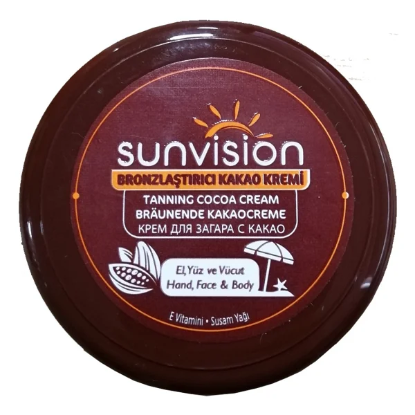Sunvision Bronzlaştırıcı Kakao Kremi 100 Ml - Görsel 2