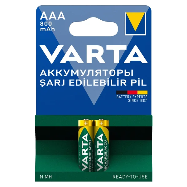 Varta 800mah Aaa Şarj Edilebilir 4'lü Pil - 4 Adet - Görsel 8