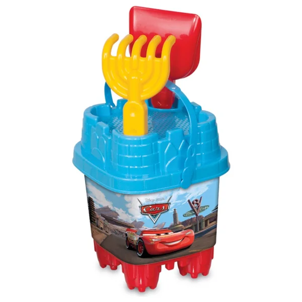 Dede 01566 Cars Küçük Kale Kova Set - Görsel 2