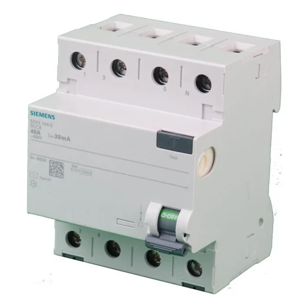 Siemens 5sv5342-6 4x25 A 400 V 30 Ma A Tipi Kaçak Akım Rölesi - Görsel 2