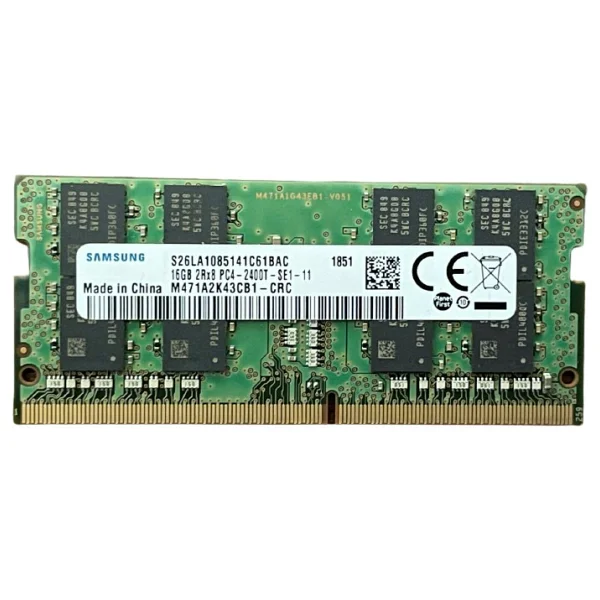 Samsung 16 GB 2400 MHz Cl17 Sodımm M471a2k43cb1-Crc DDR4 RAM - Görsel 2