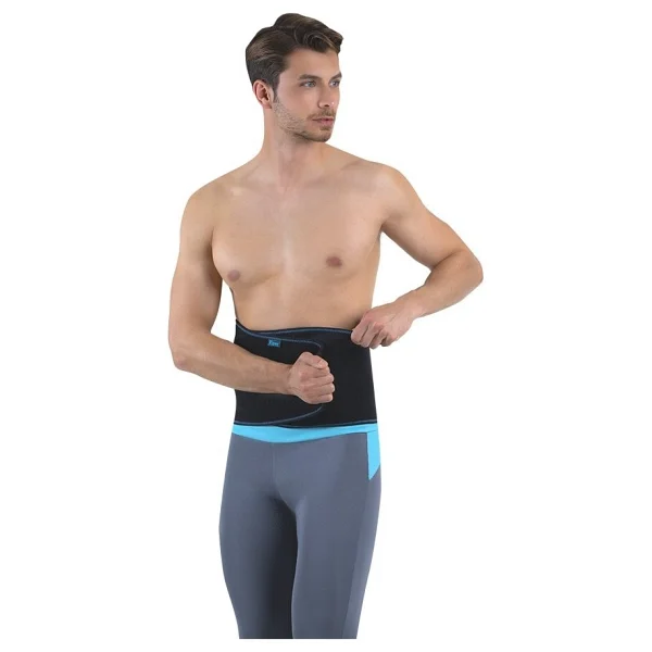Vizor Airtex Abdominal Karın Korsesi Standart Beden - Siyah - Görsel 2