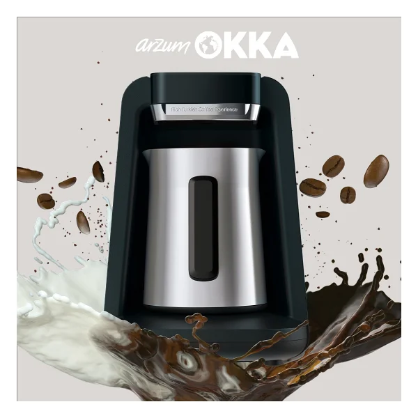 Arzum Okka Rich Spin M Ok0012-K Krom Türk Kahve Makinesi - Görsel 5
