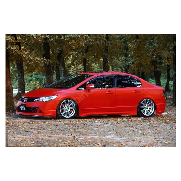 Honda Civic Fd6 Mugen Rr Yan Marşpiyel (Plastik) - Görsel 2